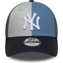 new-era-curved-brim-youth-9forty-colourblock-new-york-yankees-mlb-multicolor-adjustable-cap