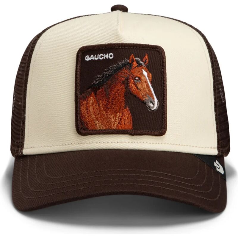 goorin-bros-horse-gaucho-original-recipe-the-farm-brown-and-beige-trucker-hat goorin-bros-horse-gaucho-original-recipe-the-farm-brown-and-beige-trucker-hat