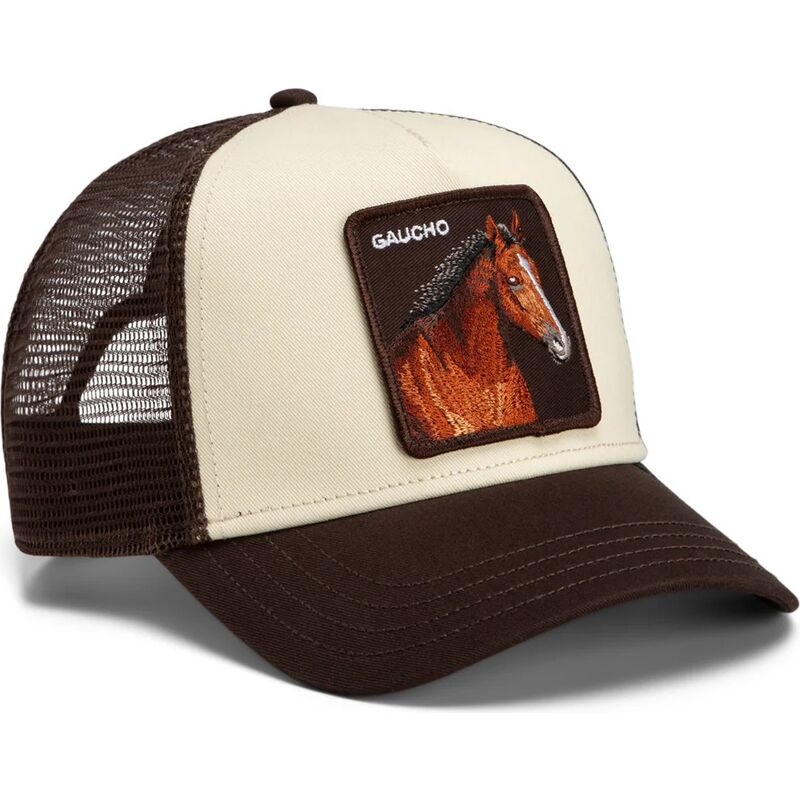 goorin-bros-horse-gaucho-original-recipe-the-farm-brown-and-beige-trucker-hat goorin-bros-horse-gaucho-original-recipe-the-farm-brown-and-beige-trucker-hat