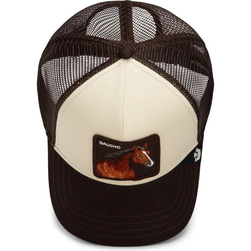 goorin-bros-horse-gaucho-original-recipe-the-farm-brown-and-beige-trucker-hat goorin-bros-horse-gaucho-original-recipe-the-farm-brown-and-beige-trucker-hat