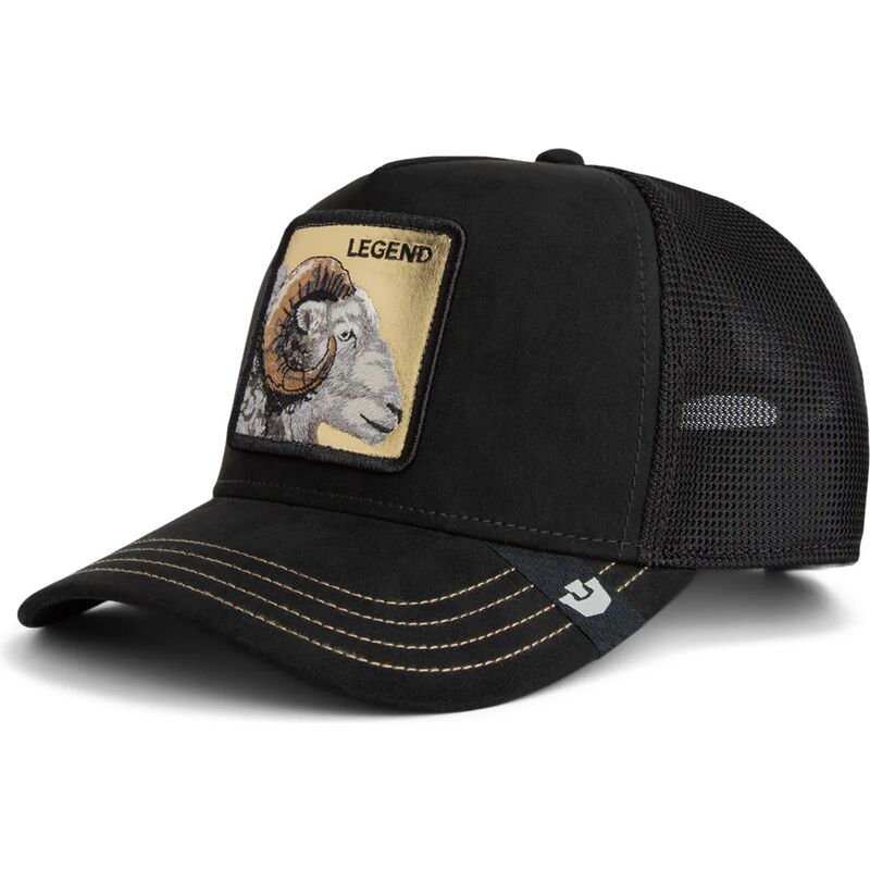 goorin-bros-goat-golden-legend-original-recipe-the-farm-black-trucker-hat goorin-bros-goat-golden-legend-original-recipe-the-farm-black-trucker-hat