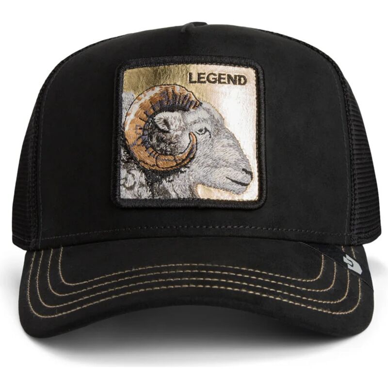 goorin-bros-goat-golden-legend-original-recipe-the-farm-black-trucker-hat goorin-bros-goat-golden-legend-original-recipe-the-farm-black-trucker-hat