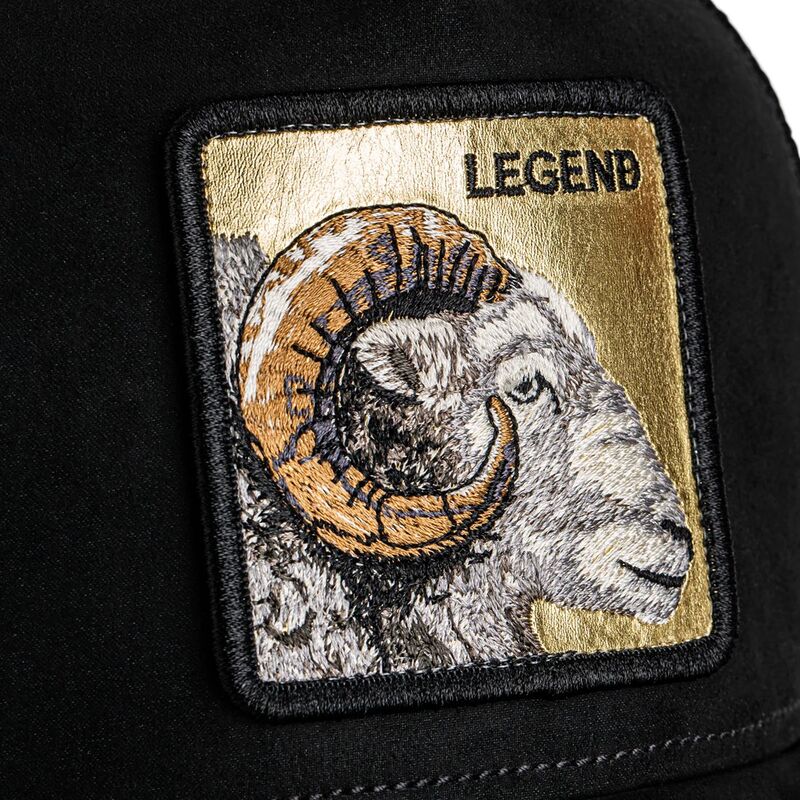 goorin-bros-goat-golden-legend-original-recipe-the-farm-black-trucker-hat goorin-bros-goat-golden-legend-original-recipe-the-farm-black-trucker-hat