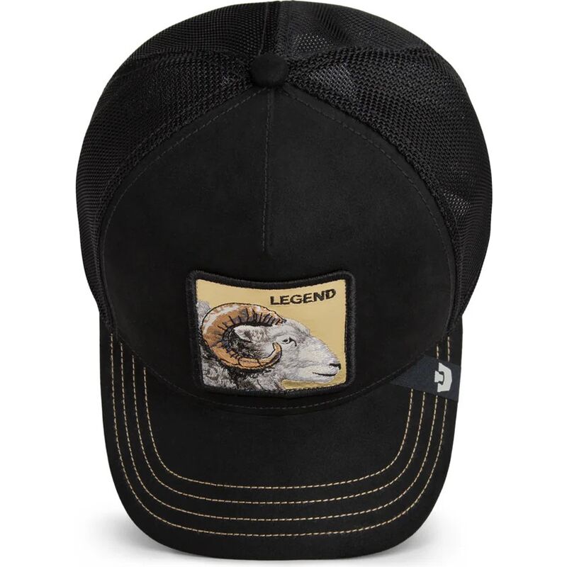 goorin-bros-goat-golden-legend-original-recipe-the-farm-black-trucker-hat goorin-bros-goat-golden-legend-original-recipe-the-farm-black-trucker-hat