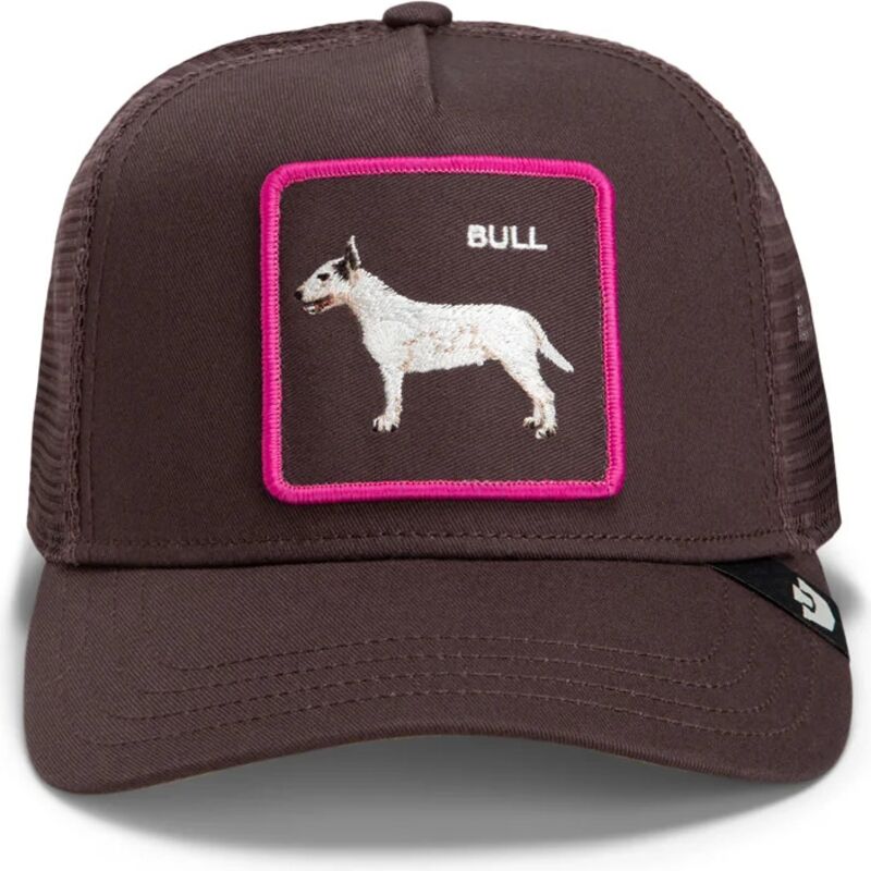 goorin-bros-dog-shadow-bull-terrier-off-the-leash-the-farm-brown-trucker-hat goorin-bros-dog-shadow-bull-terrier-off-the-leash-the-farm-brown-trucker-hat