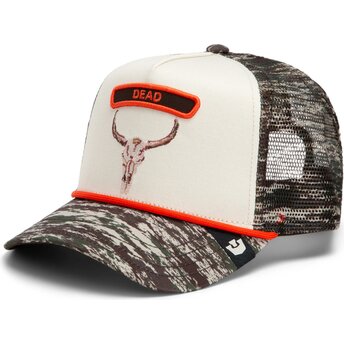Goorin Bros. Ox Rocker Dead Camo Glitch Skull The Farm Camouflage Trucker Hat