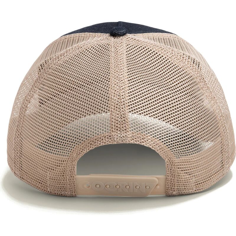 goorin-bros-dog-guard-denim-after-dark-the-farm-navy-blue-and-beige-trucker-hat goorin-bros-dog-guard-denim-after-dark-the-farm-navy-blue-and-beige-trucker-hat