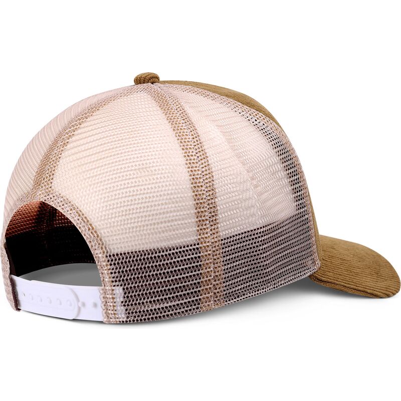 djinns-hft-lazy-days-brown-and-khaki-trucker-hat djinns-hft-lazy-days-brown-and-khaki-trucker-hat