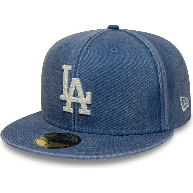 new-era-flat-brim-59fifty-washed-los-angeles-dodgers-mlb-blue-fitted-cap
