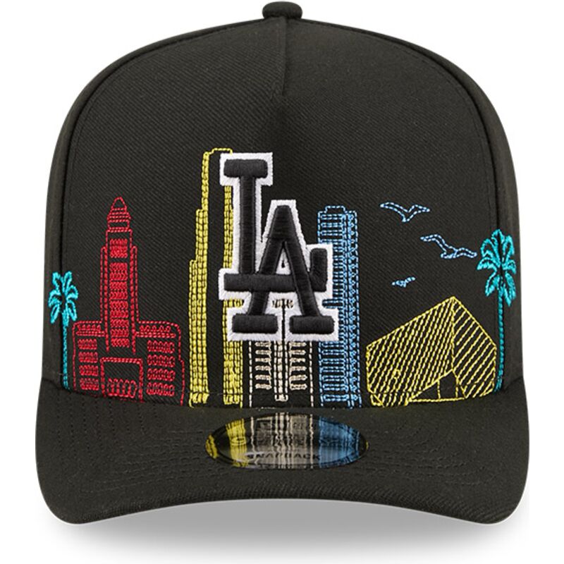 new-era-curved-brim-9fifty-a-frame-precurved-skyline-los-angeles-dodgers-mlb-black-snapback-cap new-era-curved-brim-9fifty-a-frame-precurved-skyline-los-angeles-dodgers-mlb-black-snapback-cap