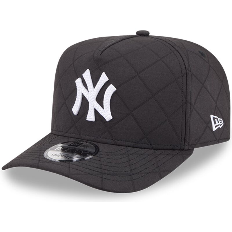new-era-curved-brim-9fifty-a-frame-precurved-checkered-new-york-yankees-mlb-black-snapback-cap new-era-curved-brim-9fifty-a-frame-precurved-checkered-new-york-yankees-mlb-black-snapback-cap