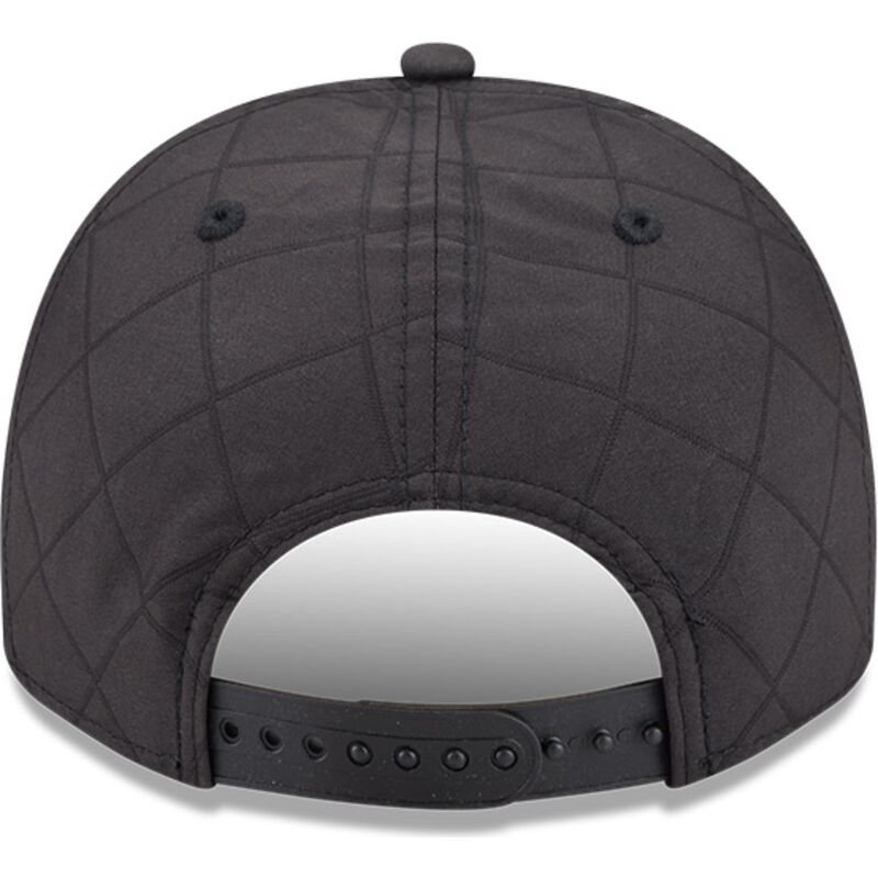 new-era-curved-brim-9fifty-a-frame-precurved-checkered-new-york-yankees-mlb-black-snapback-cap new-era-curved-brim-9fifty-a-frame-precurved-checkered-new-york-yankees-mlb-black-snapback-cap