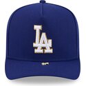 new-era-curved-brim-9fifty-a-frame-precurved-visor-pin-los-angeles-dodgers-mlb-blue-snapback-cap