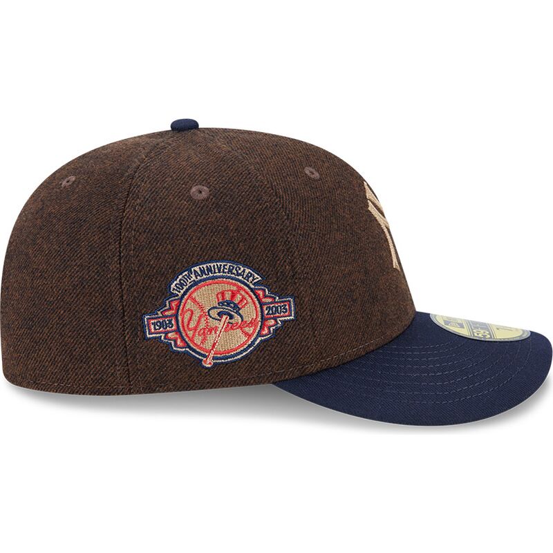 new-era-curved-brim-59fifty-precurved-new-york-yankees-mlb-brown-and-blue-fitted-cap new-era-curved-brim-59fifty-precurved-new-york-yankees-mlb-brown-and-blue-fitted-cap