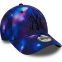 new-era-curved-brim-youth-black-logo-9forty-all-over-print-space-new-york-yankees-mlb-multicolor-snapback-cap