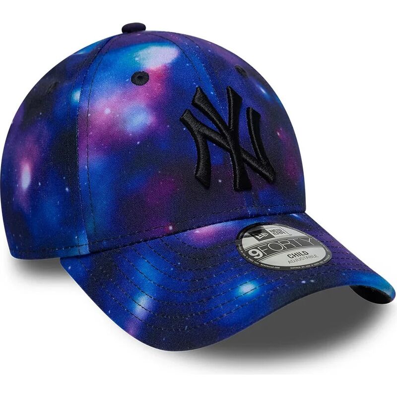 new-era-curved-brim-youth-black-logo-9forty-all-over-print-space-new-york-yankees-mlb-multicolor-snapback-cap