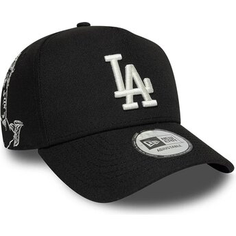 New Era Curved Brim E Frame Mythical Icon Los Angeles Dodgers MLB Black Snapback Cap