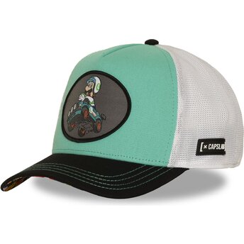 Capslab Luigi SMK4 LUI Super Mario Bros. Multicolor Trucker Hat