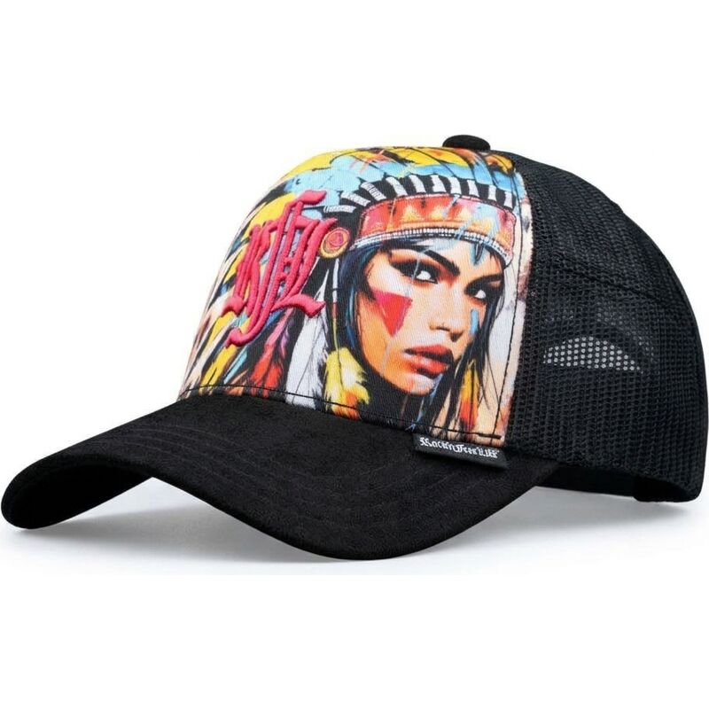 rocknfreelife-n235-apache-black-trucker-hat