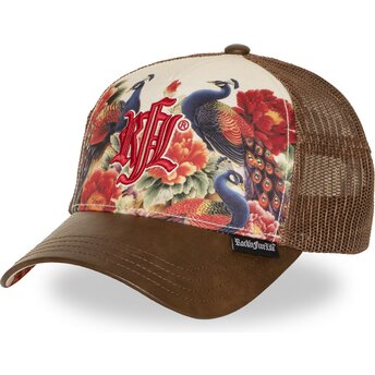 Rock’nFreeLife N°276 Natsu Brown Trucker Hat
