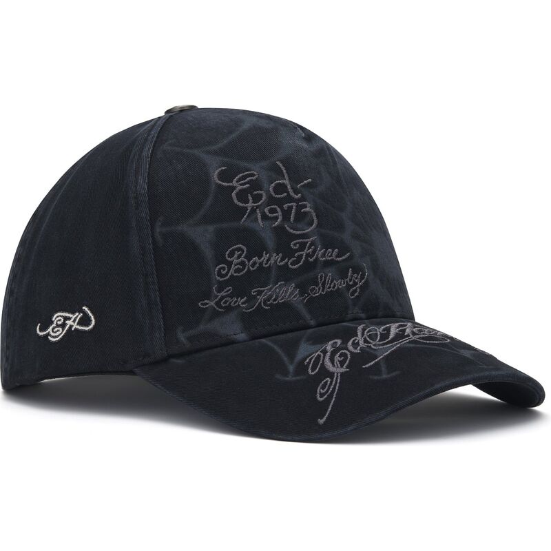 ed-hardy-curved-brim-spiderweb-black-snapback-cap ed-hardy-curved-brim-spiderweb-black-snapback-cap