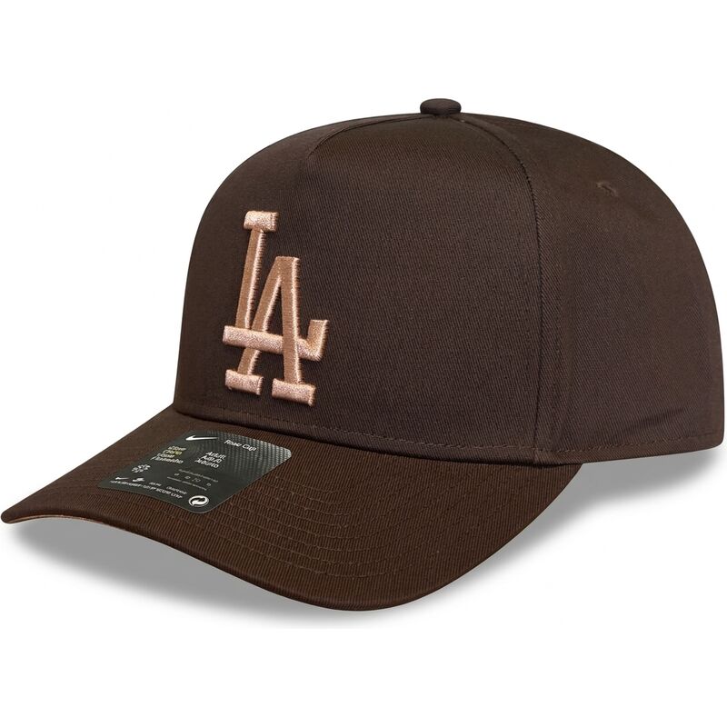 nike-curved-brim-rise-structured-a-frame26-los-angeles-dodgers-mlb-brown-snapback-cap
