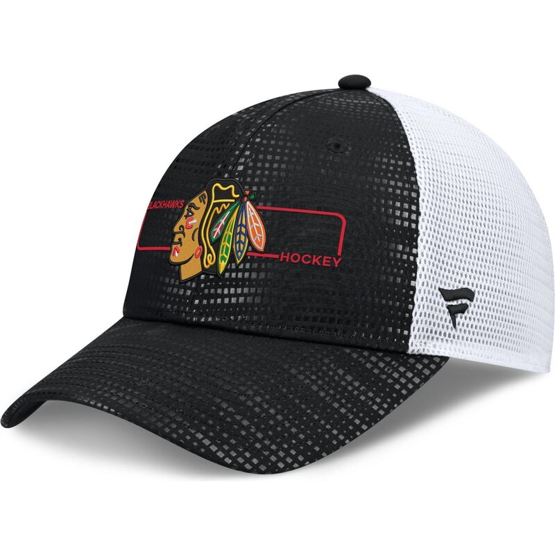 fanatics-structured-meshback-chicago-blackhawks-nhl-black-and-white-trucker-hat