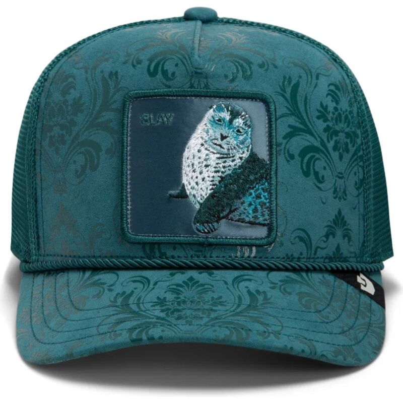 goorin-bros-seal-slay-gilded-beast-the-farm-green-trucker-hat goorin-bros-seal-slay-gilded-beast-the-farm-green-trucker-hat