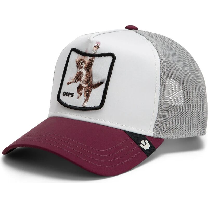 goorin-bros-cat-oops-migration-the-farm-maroon-and-white-trucker-hat goorin-bros-cat-oops-migration-the-farm-maroon-and-white-trucker-hat