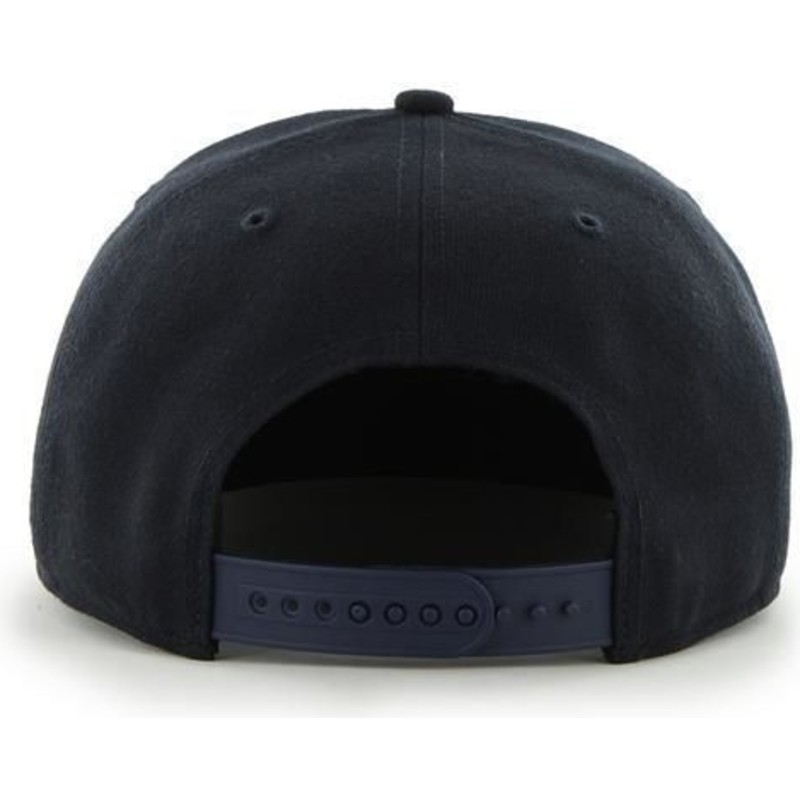 47-brand-flat-brim-side-logo-mlb-new-york-yankees-smooth-navy-blue-snapback-cap