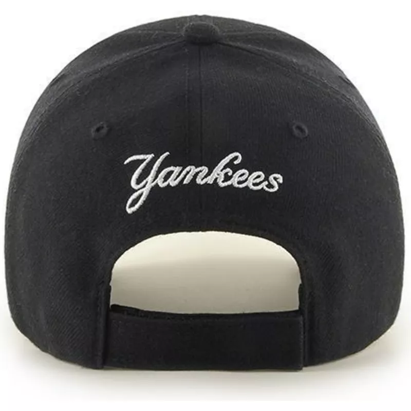 47-brand-curved-brim-small-logo-mlb-new-york-yankees-smooth-black-cap