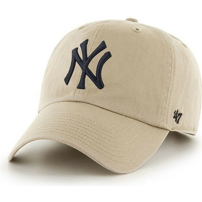 47-brand-curved-brim-large-front-logo-mlb-new-york-yankees-beige-cap