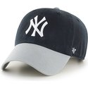 47-brand-curved-brim-large-front-logo-new-york-yankees-black-cap-with-grey-visor
