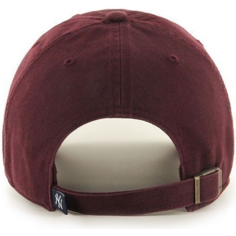 47-brand-curved-brim-maroon-logonew-york-yankees-mlb-clean-up-maroon-cap
